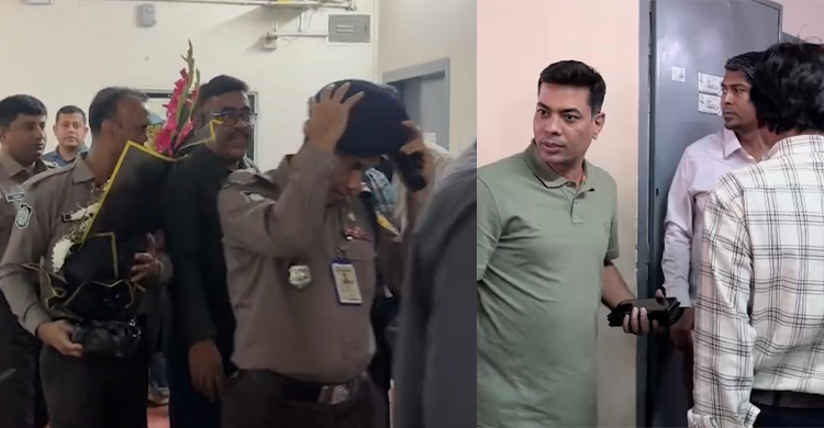 মির্জা আব্বাসের বাসায় ফুল নিয়ে হাজির ডিসি মাসুদ আলম