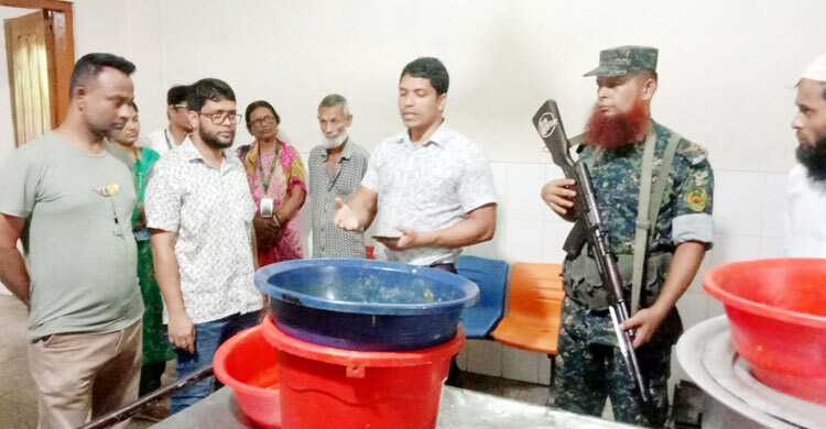 চাঁদপুর হাসপাতালের ক্যান্টিন মালিককে জরিমানা