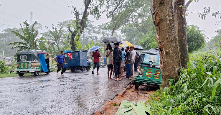 চাঁদপুরে পিকআপ-অটোরিকশা মুখোমুখি সংঘর্ষে বাবা-ছেলে নিহত