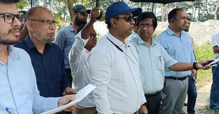 ডাকাতিয়ার পাড়ে অধিগ্রহণ হচ্ছে চাঁদপুর মেডিকেল কলেজের জমি