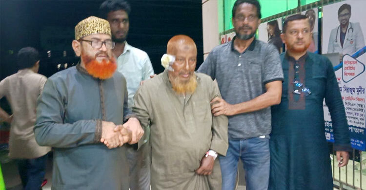 উন্নত চিকিৎসার জন্য ঢাকায় সেই খতিব, থানায় মামলা