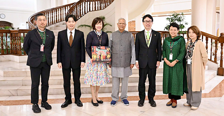 জাপানি বিনিয়োগ ও বাংলাদেশি কর্মী নিয়োগ বাড়ানোর আহ্বান ড. ইউনূসের