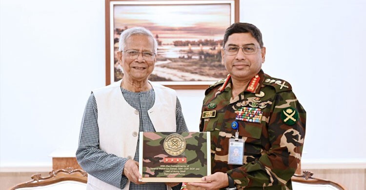 প্রধান উপদেষ্টার সঙ্গে সেনাপ্রধানের বিদায়ী সাক্ষাৎ