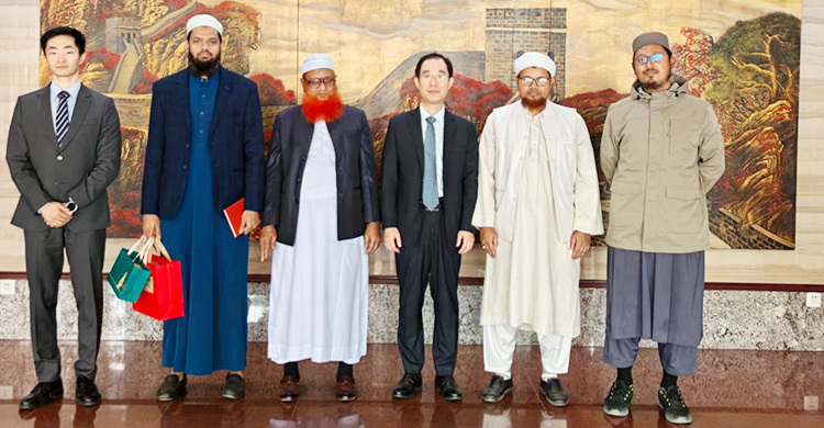 চীন দূতাবাসের চার্জ দ্য অ্যাফেয়ার্সের সঙ্গে ইসলামী আন্দোলনের বৈঠক