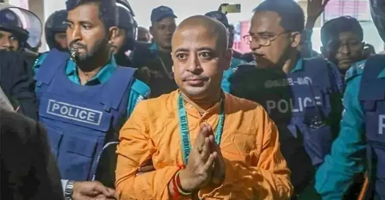 ৫ মামলায় চিন্ময়ের জামিনের বিষয়ে রায় ১০ মে