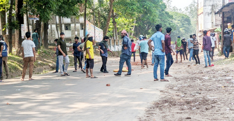 চট্টগ্রাম বিশ্ববিদ্যালয় ছাত্রলীগের দুই গ্রুপে ফের সংঘর্ষ
