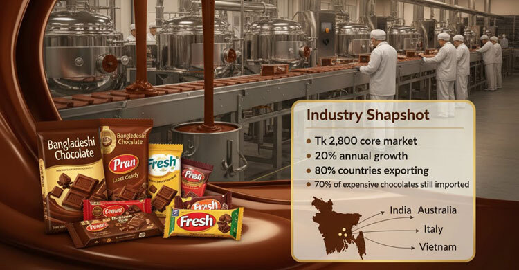 From foreign to fudge: Bangladesh's homegrown chocolate boom