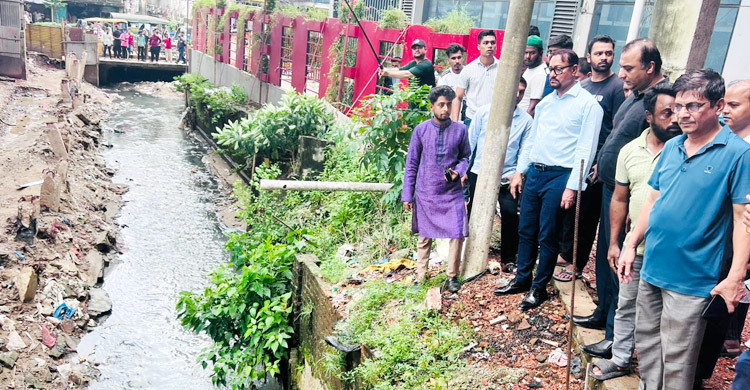 জলাবদ্ধতা নিরসনে নালা-খাল-সড়ক সংস্কার কার্যক্রম চলমান থাকবে