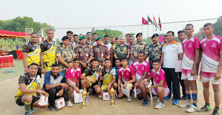 প্রীতি ভলিবলে বিজিবিকে হারালো বিএসএফ