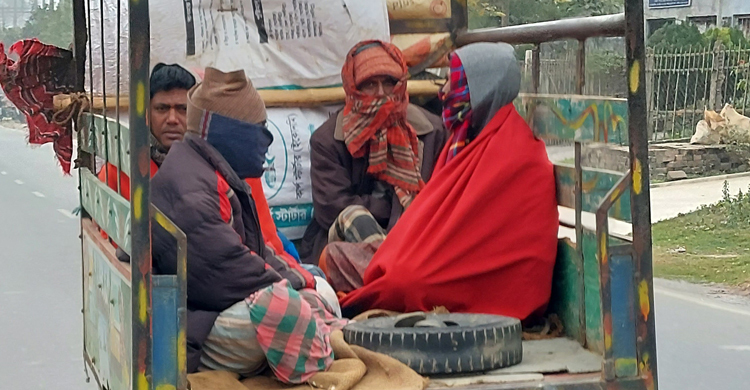 ‘জব্বর শীত পড়ছে, সবকিছু টাটিয়ে যাচ্ছে’