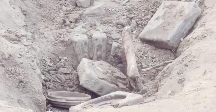 চুয়াডাঙ্গায় ফসলের মাঠে মিললো ল্যান্ডমাইন সদৃশ বস্তু