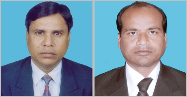 চুয়াডাঙ্গা আইনজীবী সমিতির সভাপতি শামসুজ্জোহা, সম্পাদক তালিম