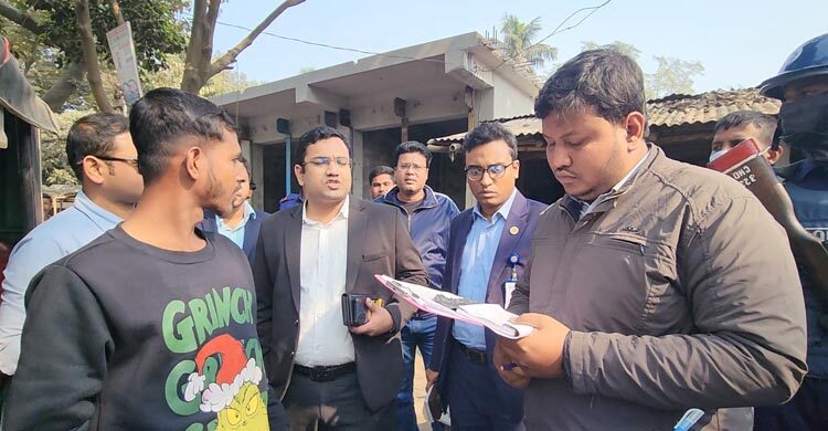 চুয়াডাঙ্গায় ধানের শীষের প্রচারকারীকে জরিমানা