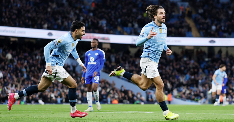 ১৬ মাস পর গ্রিলিশের গোল, ম্যান সিটির স্বস্তির জয়