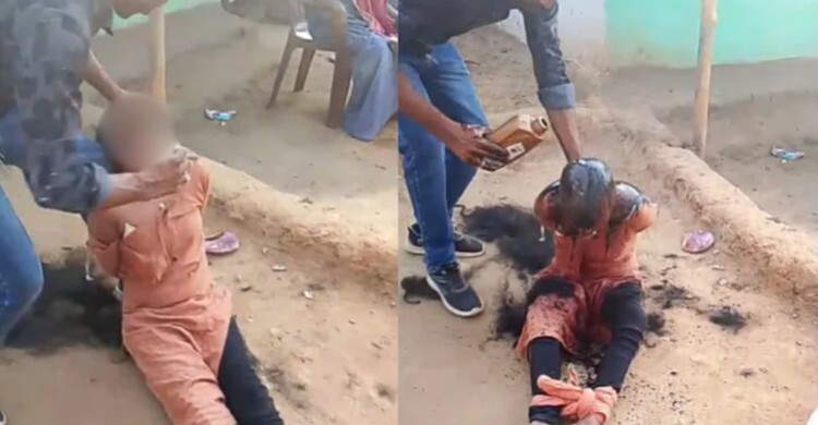 মাথা ন্যাড়া করে নির্যাতন ও প্রস্রাব পান করানোর অভিযোগ স্বামীর বিরুদ্ধে