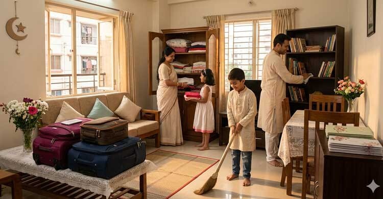 ঈদে বাড়ি যাওয়ার আগেই বাসা গোছিয়ে নিন