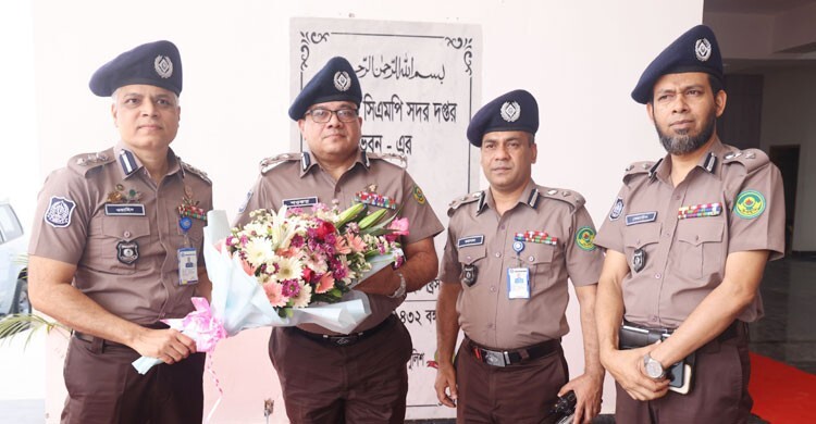 দায়িত্ব নিলেন সিএমপির নতুন কমিশনার হাসান শওকত আলী