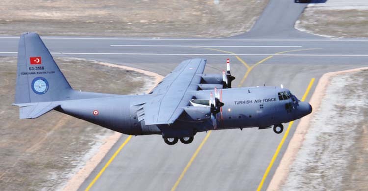 আজারবাইজান সীমান্তে তুরস্কের সামরিক কার্গো বিমান বিধ্বস্ত