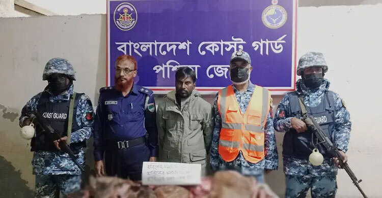 Poacher arrested with 32kg venison, hunting traps in Bagerhat