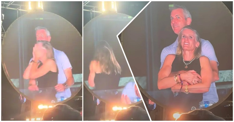 কনসার্টের ক্যামেরায় বসের সঙ্গে অন্তরঙ্গ, ডিভোর্স চাইলেন সেই নারী