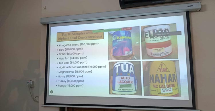 নিম্নমানের রঙে বিপজ্জনক মাত্রায় সীসা, মারাত্মক স্বাস্থ্যঝুঁকি