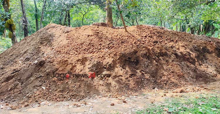 লালমাই পাহাড়ে প্রাচীন নিদর্শনের খোঁজ, চলছে খননকাজ
