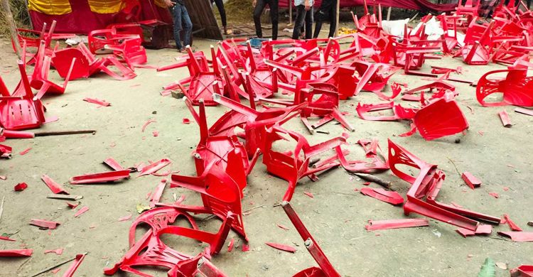 কুমিল্লায় বিএনপির বর্ধিতসভায় হামলা, গুলিবিদ্ধসহ আহত ১৫