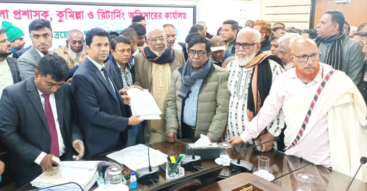 কুমিল্লার ১১ আসনে মনোনয়নপত্র জমা দিলেন ১০৭ জন