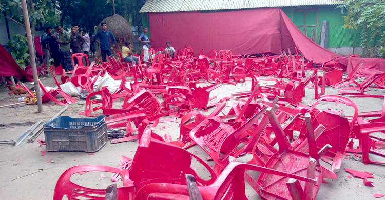 কুমিল্লায় বিএনপির বর্ধিতসভায় হামলা, গুলিবিদ্ধসহ আহত ১৫