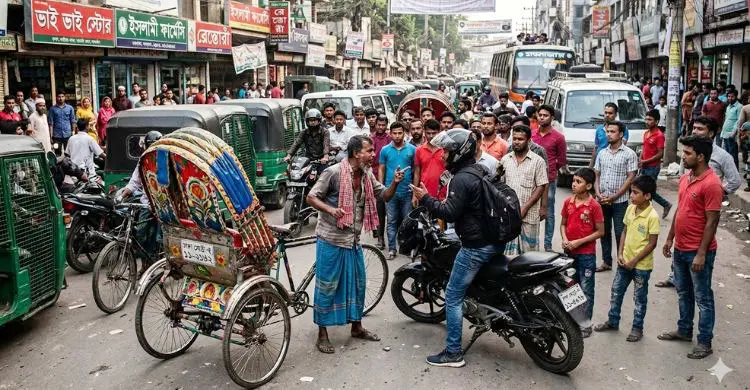 অন্যের ঝগড়া দেখতে রাস্তায় ভিড় হয় কেন?