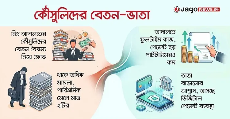 রাষ্ট্রের হয়ে লড়ে টিকে থাকা দায়, ৬ মাসেও বিল পান না আইনজীবীরা