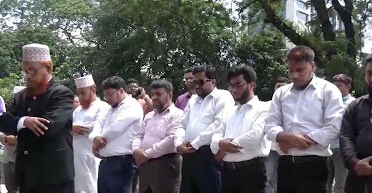 রায়ের পর শোকরানা নামাজ পড়লেন জামায়াতের নেতাকর্মীরা