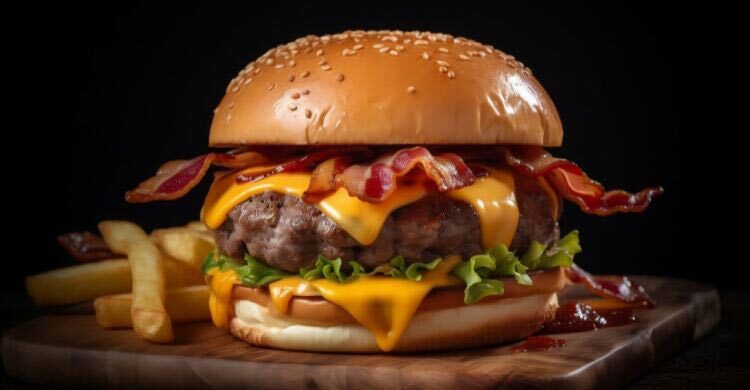 হ্যামবার্গার কোথা থেকে আমেরিকায় এলো