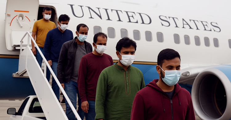কেউ স্বেচ্ছায় না ফিরলে বাধ্যতামূলকভাবে ফেরত, কঠোর যুক্তরাষ্ট্র