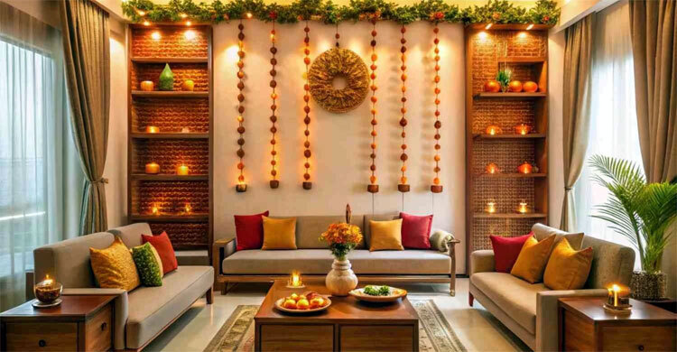 পূজায় ঘর সাজাবেন যেভাবে