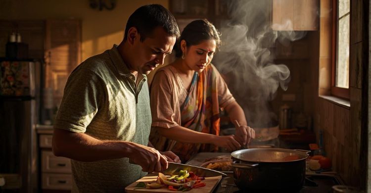 রান্নার ধোঁয়ায় বাড়তে পারে সিওপিডির ঝুঁকি