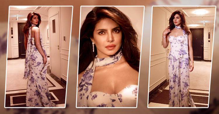 আধুনিক ভারতীয় ফ্যাশনে প্রিয়াঙ্কা চোপড়ার নতুন লুক