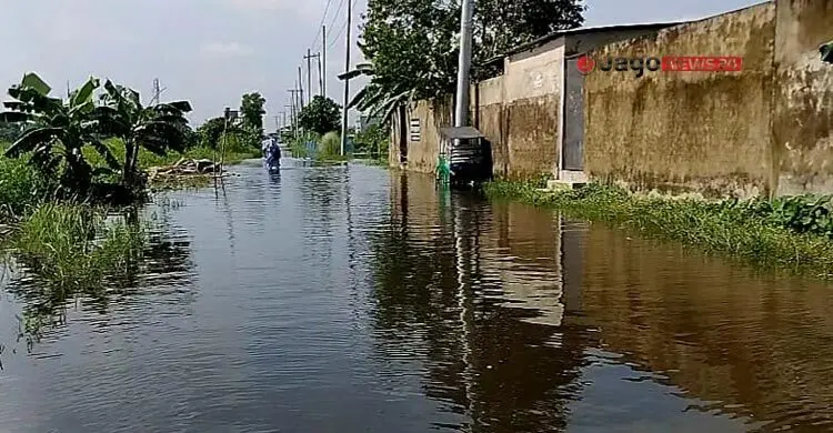 দীর্ঘস্থায়ী জলাবদ্ধতায় বিপর্যস্ত রূপগঞ্জ