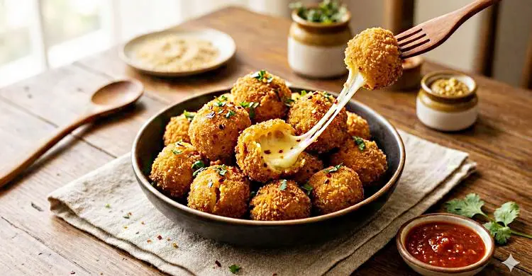 বাইরে মচমচে ভেতরে সফট, ঘরেই বানান চিজবল