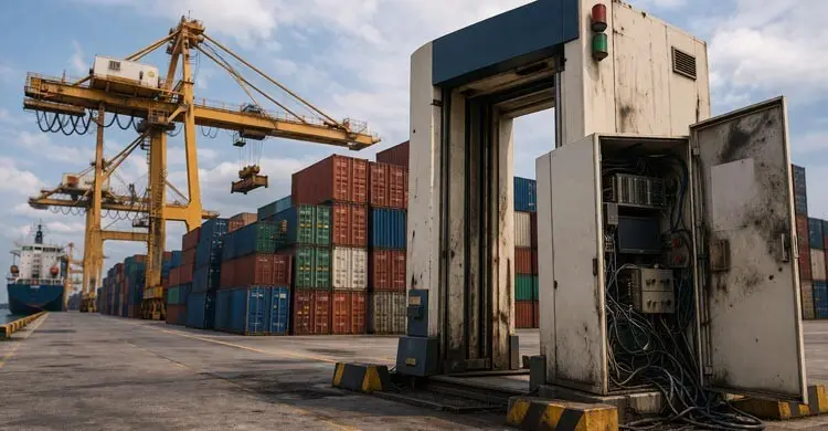 চট্টগ্রাম বন্দরে বিকল স্ক্যানার, আটকা শত শত কনটেইনার