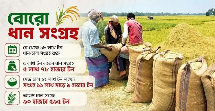 বন্যার ধাক্কা সামলে বোরো সংগ্রহে স্বস্তি