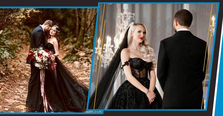 যেখানে কনে বিয়েতে লাল নয়, কালো পোশাক পরে