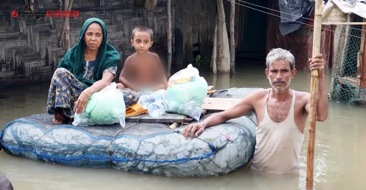 ৮ দিনের বন্যায় ডুবেছে কক্সবাজারের ৪৯ শতাংশ, প্রাণহানি ৩২