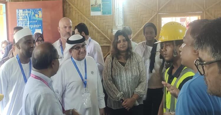 রোহিঙ্গাদের দুঃখগাথা শুনলেন বিশ্ব প্রতিনিধিরা