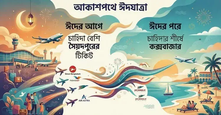 আকাশপথে যাত্রায় স্বস্তি, খরচে ‘অস্বস্তি’