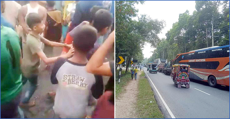 সাধের ট্রেন দেখতে যাওয়াই কাল হলো ভাই-বোনের