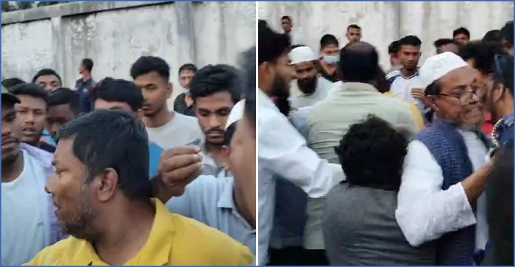 আটক স্বেচ্ছাসেবক লীগ নেতাকে ছিনিয়ে নিলেন বিএনপি নেতাকর্মীরা