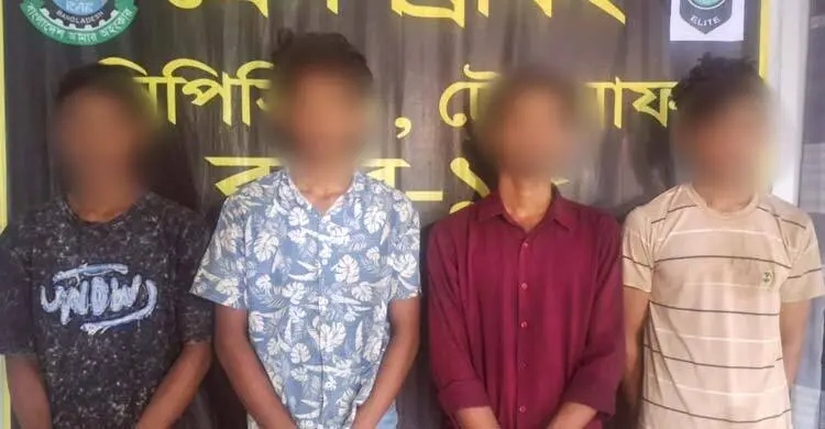 অপহৃত চার তরুণকে গহীন পাহাড় থেকে উদ্ধার