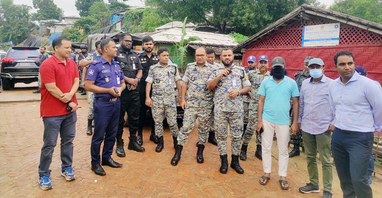 রোহিঙ্গা ক্যাম্পে পুলিশ-র&zwnj;্যাব-বিজিবির অভিযান শুরু