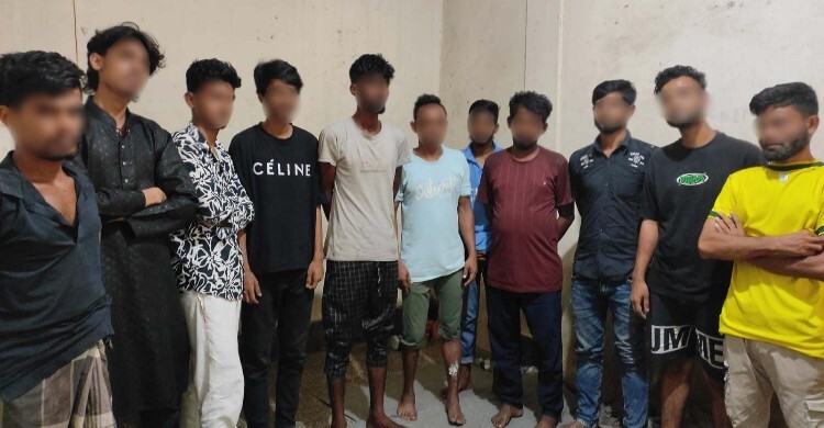 মুগদা থানা পুলিশের অভিযানে গ্রেফতার ১১